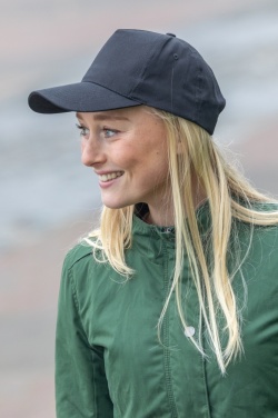 Logotrade promotional merchandise photo of: Impact 5 panel 190gr Recycled cotton cap with AWARE™ tracer